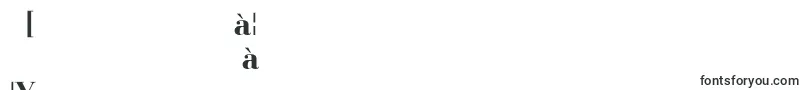 フォントBodoniflfBold – ベンガル文字